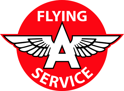 #ad FLYING A OIL GAS DECAL Sticker Vinyl Decal 10 Sizes with TRACKING $26.99