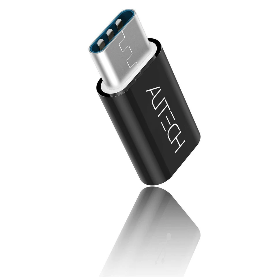 6 Genuine AUTECH® Female Micro USB To Type C 3.1 Male Adapter 2 in1 UK Seller - Image 4 of 4
