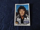 BRYAN ROBSON 356 FOOTBALL 79 Sticker Panini with back West Bromwich Albion RARE