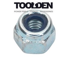 Image of Sealey NLN5 Nylon Lock Nut M5 Zinc DIN 982 Pack of 100