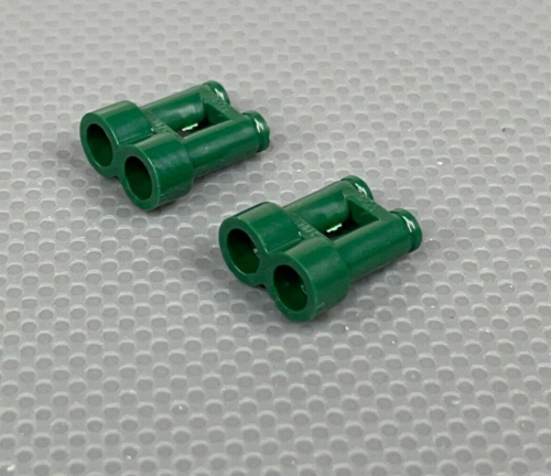 LEGO Minifigure Binoculars Dark Green Series 22 Birdwatcher Utensil 30162 (x2) - Picture 1 of 7