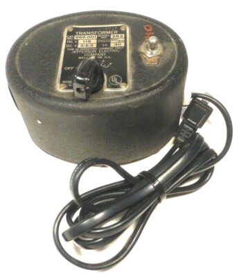Variac JEFFERSON ELECTRIC Model 282 / PRI-115 v / SEC 3-6.5 v - Tested & Working