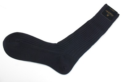 Brooks Brothers Socken Herren One Größe Gestrickt Wolle Mischung Hand Verknüpfte