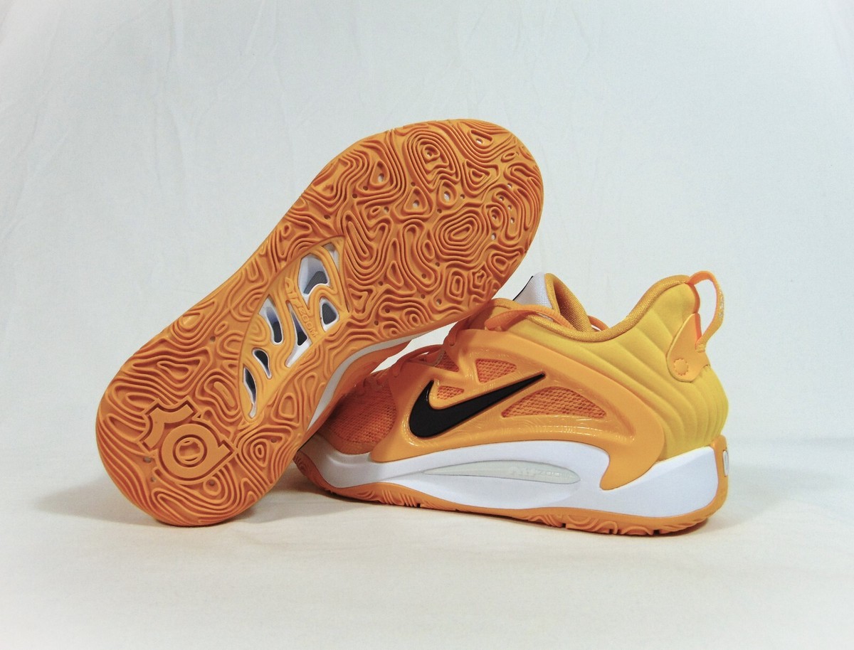 Nike KD 15 TB Promo University Gold White Basketball Shoes Sz 6.5