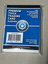 CSP Ultra Thick Pro Card Penny Sleeves Clear 2-3/4" X 3-11/16" Pack of 100
