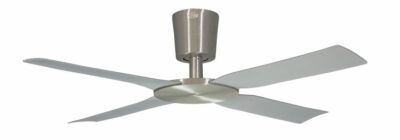 VAM DC Design Deckenventilator PACIFIC ALU  natur + Fernbedienung mit 6 Stufen