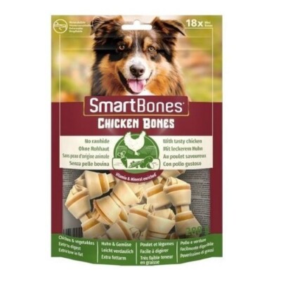 SmartBones Chicken Mini Bones (18Pk) Case of 6