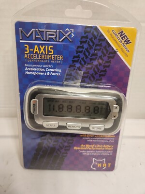 K.A.T. Matrix 3-Axis Accelerometer Cordless New