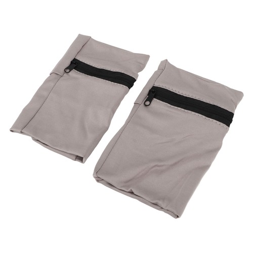 (Gris clair) 2 pièces support de brassard de téléphone de marche manche sac de bras pour courir LS - Photo 10/22