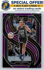 2025 Panini Select WNBA Jaylyn Sherrod Purple Prizms /149 #148 Minnesota Lynx