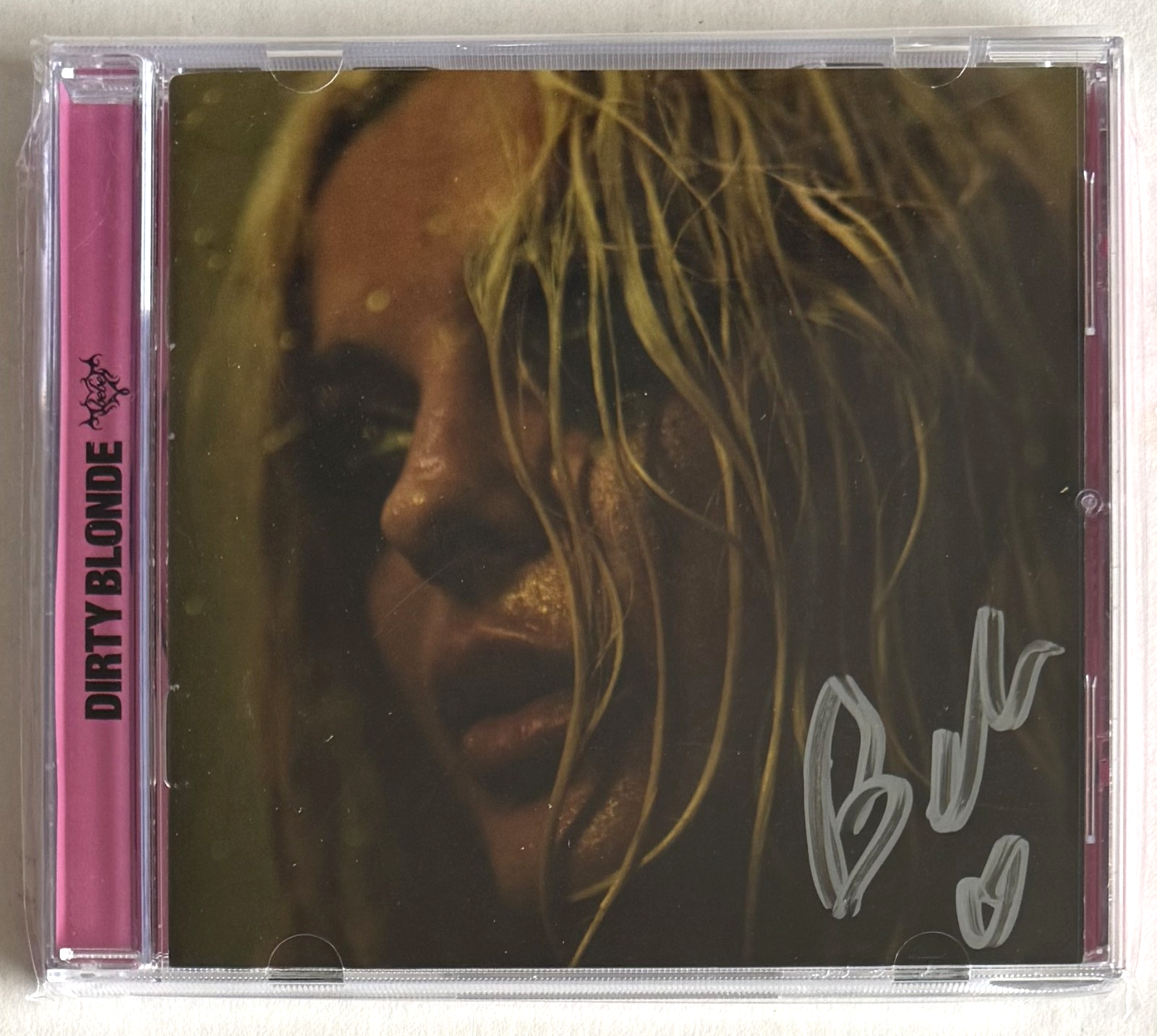 BEBE REXHA * DIRTY BLONDE * LIMITED SIGNED EXCLUSIVE ALTERNATE ART CD #10 * OOP