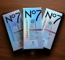 THREE (3x) Sealed No7 Laboratories Firming Booster Serum 1oz (30ml) 