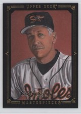 2008 Upper Deck Masterpieces Black Paper Framed Cal Ripken Jr #101 HOF 8k7