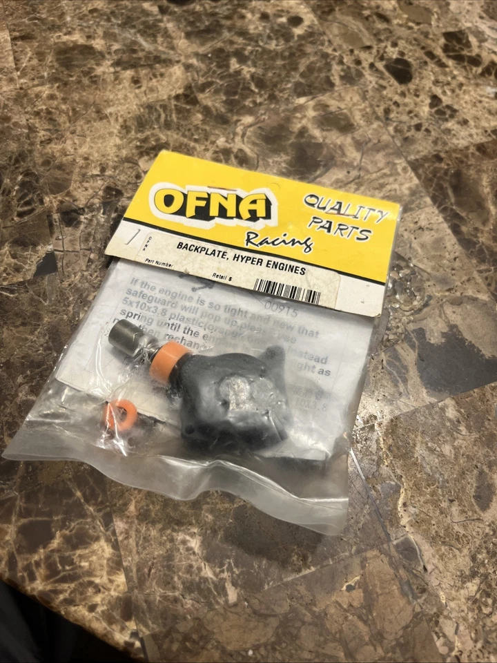 OFNA Racing Backplate Hyper Engines Brand New - Image 3 of 4