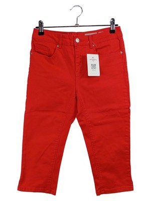 Vero Moda Damen Stoffhose Capri Rot Gr. 36 Casual
