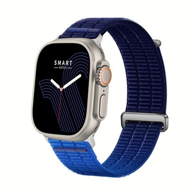 Woven Nylon Sport Band For Apple Watch Ultra 3 49mm Series 11 10 9 8 7 6 5 4 SE