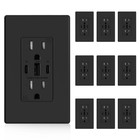 USB Outlets, 30W 6.0 Amp USB C Outlets Receptacles, 3-Port USB Wall Outlet, 1...