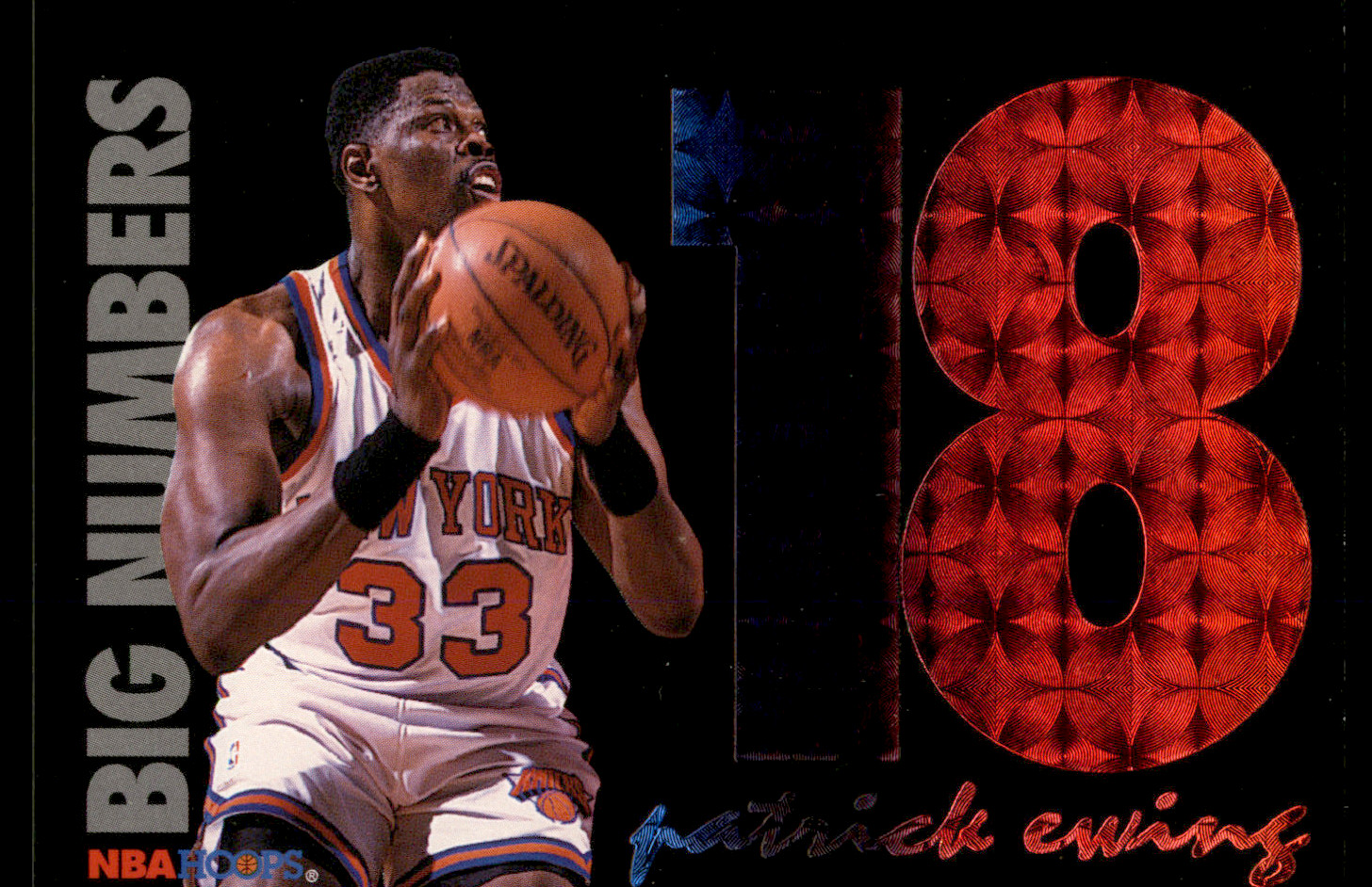 1994-95 SkyBox Patrick Ewing Big Numbers #BN4 New York Knicks