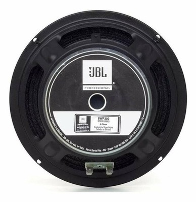 JBL Professional 8'' 300 Watts 8 Ohms Mid Bass Speaker - 8WP300 | eBay