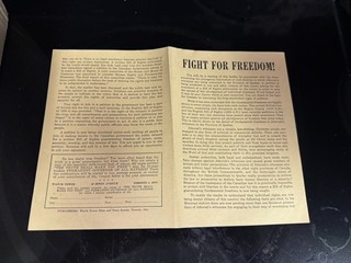 WATCHTOWER TRACT FIGHT FOR FREEDOM TRONTO