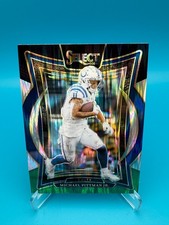 2024 Panini Select - Concourse Michael Pittman Jr. #83 Black & Green Shock Prizm
