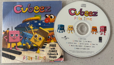 CUBEEZ - Playtime : Nine Track Promo Audio CD