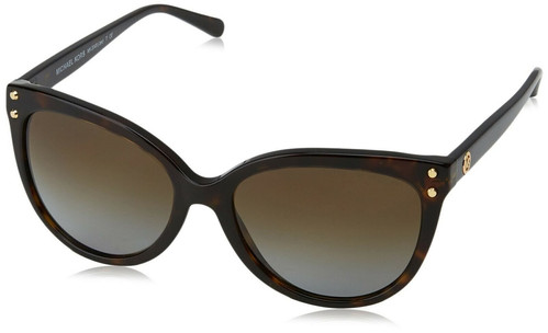 Michael Kors JAN MK2045 3006T5-55 - polarisierte Sonnenbrille mit dunkler Schildkröte - Bild 1 von 4