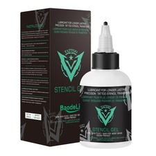 Tattoo Stencil Transfer Gel Solution, 4 Ounce Professional 125ML, White