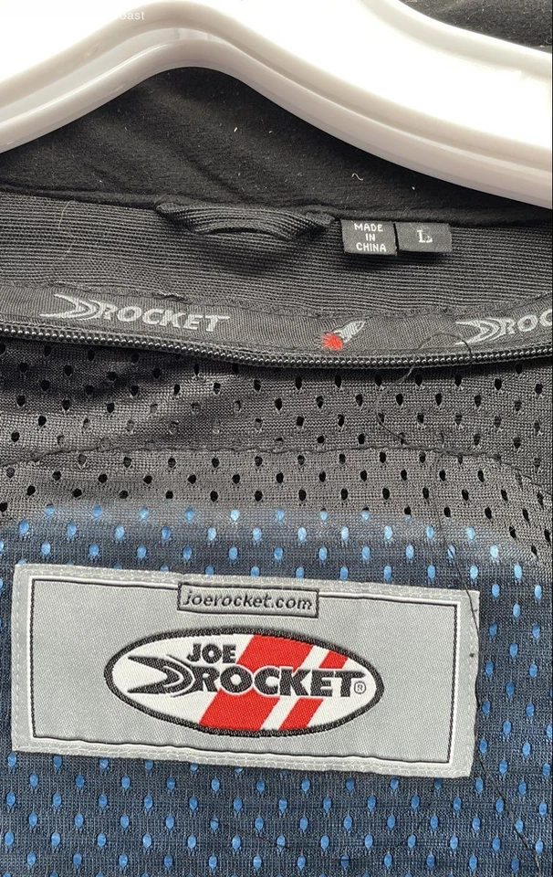 Joe Rocket Men's Black Motorcycle Jacket - Size L - Image 3 of 4