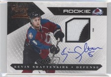 2010 Panini Luxury Suite Rookies Group 1 181/199 Kevin Shattenkirk #130 Auto 0b2