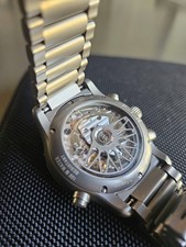 Porsche Design Rattrapante on Bracelet; Full Titanium; Ref 6613.10; Rare Auto! 6