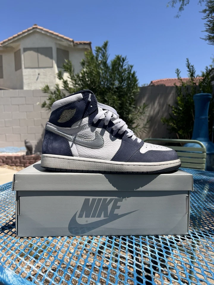 Air Jordan 1 Retro High CO.JP 'Midnight Navy' 2020 Size 8.5 - Image 4 of 4