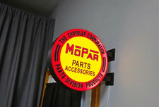 Enseigne Lumineuse Mopar LED - Parts & Accessories - Déco Garage Chrysler Dodge