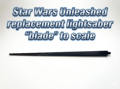 Star Wars Unleashed Ersatz Lichtschwert ''Klinge'' maßstabsgetreu