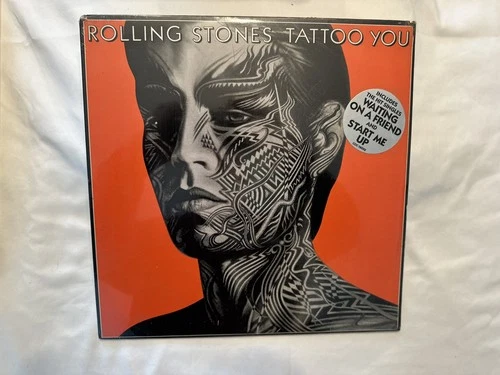 ROLLING STONES Tattoo You LP 1st Press 1981 SEALED + HYPE STICKER New Old Stock