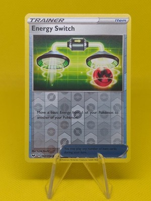 Pokemon - Energy Switch - 162/202 - Uncommon Reverse Holo