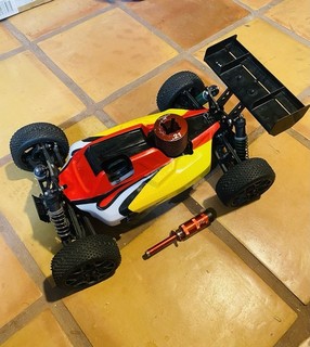 Nitro RC Fuoristrada Buggy Alimentato a Gas Telecomando Auto Velocità Veicolo per 14