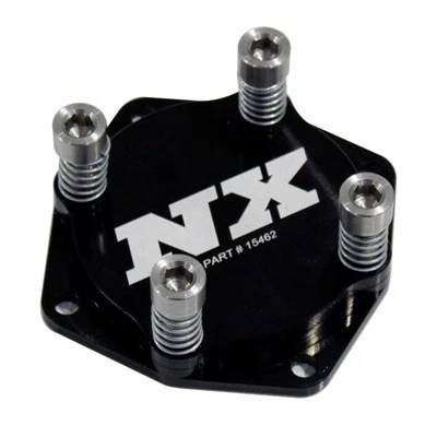 Nitrous Express 15462, One Black Aluminum Nitrous Universal Burst Plate Performa - Image 3 of 4