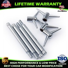 Chrome Valve Cover Wing Bolts 14 In.-20 X 58 In Y Top For Chevy V8 9824 4-pack Chrome Valve Cover Wing Bolts 14 In.-20 X 58 In Y Top For Chevy V8 9824 4-pack