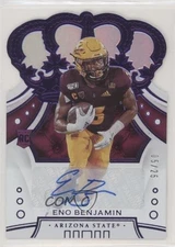 2020 Chronicles Draft Picks Purple Signatures /25 Eno Benjamin Rookie Auto RC