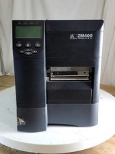 ZEBRA ZM400 ZM400-2001-0700T Thermal Label Printer USB Parallel SEE NOTES