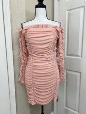 Dress Color Pink New With Tags
