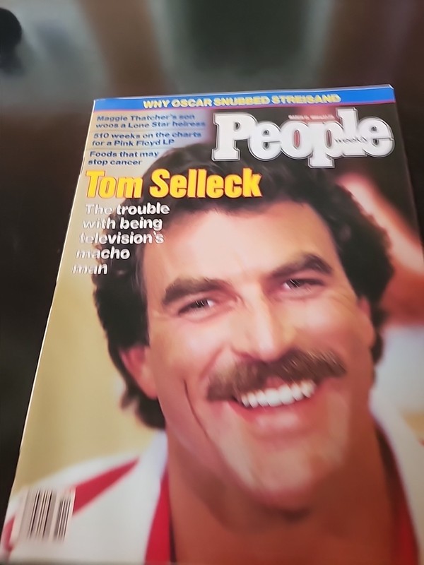 People Magazine , March 12 1984 , Tom Selleck , Oscar Snubs Streisand , Cancer