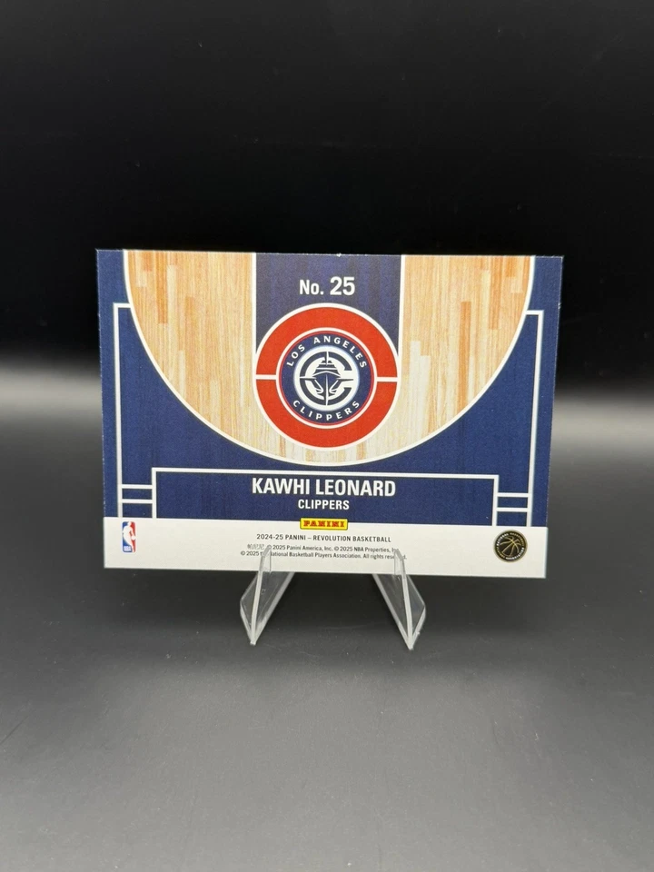 2024-25 Panini Revolution Kawhi Leonard #12 PrimeTime Performers Estuche Hit SSP Foto 2 de 2