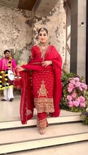 Pakistani Wedding Wear Salwar Kameez Indian Bollywood Designer Salwar Suit Dress