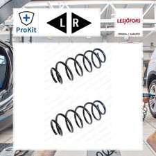 2x ORIGINAL® Lesjöfors Fahrwerksfeder Hinten für Toyota AYGO Citroën C1 II
