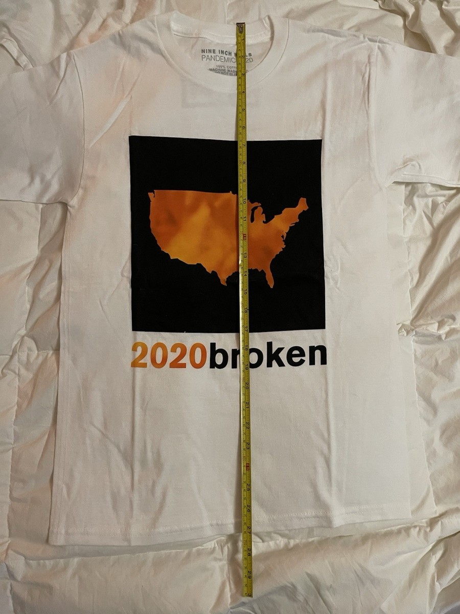 Nine Inch Nails NIN Broken 2020 Pandemic LIMITED EDITION T-Shirt
