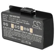 Batterie pour Garmin GPSMap 276c 276 378 296 478 396 376 495 376C 278 2200mAh