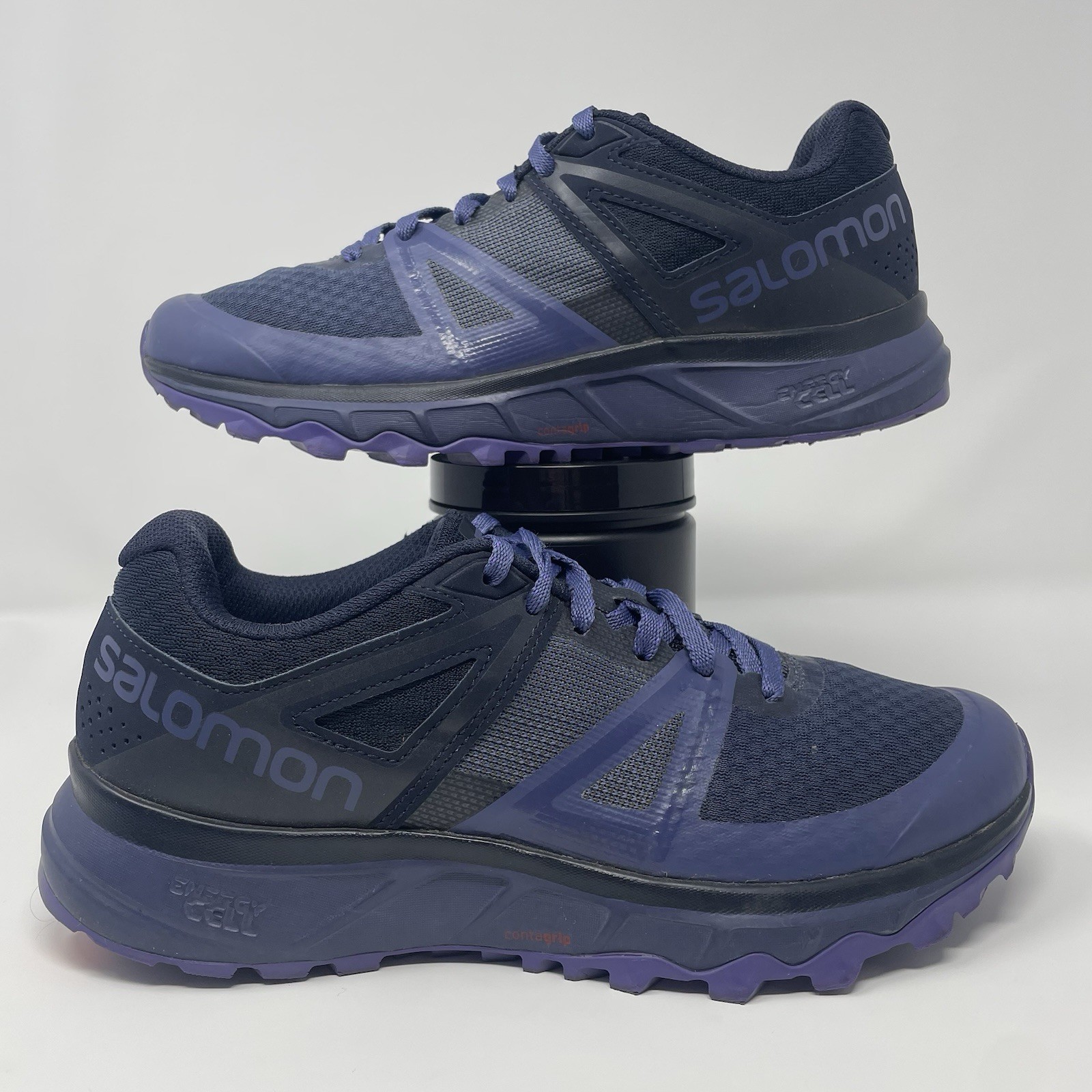 Scarpe da ginnastica Salomon Trailster viola trail running Ortholite donna taglia 8