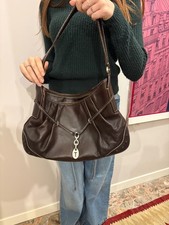 TOD'S borsa originale pelle marrone spalla/mano